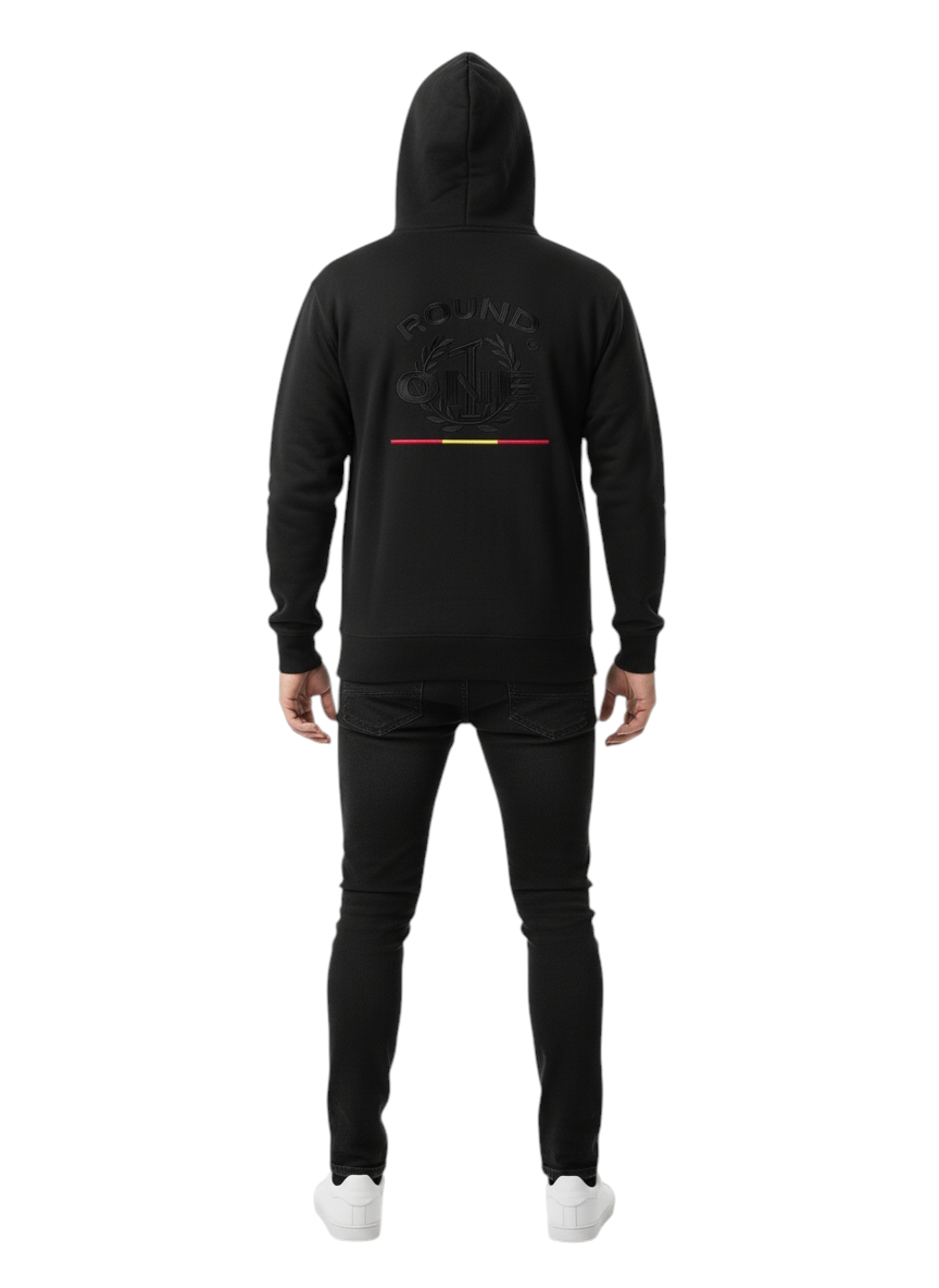 Sudadera de capucha logo Negro