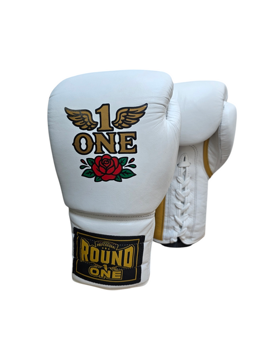 Guantes de boxeo Pro Mexicali Blanco