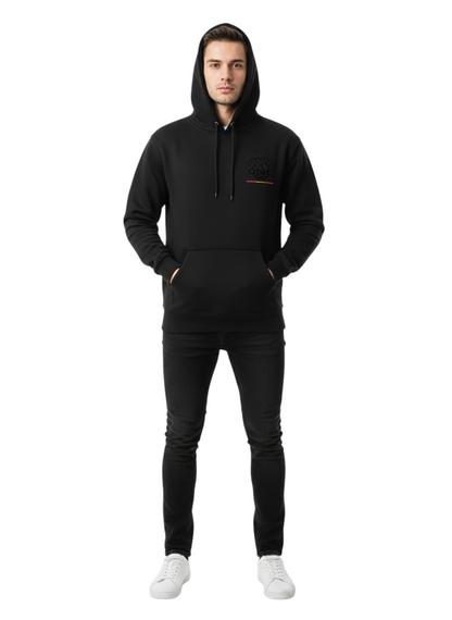 Sudadera de capucha logo Negro