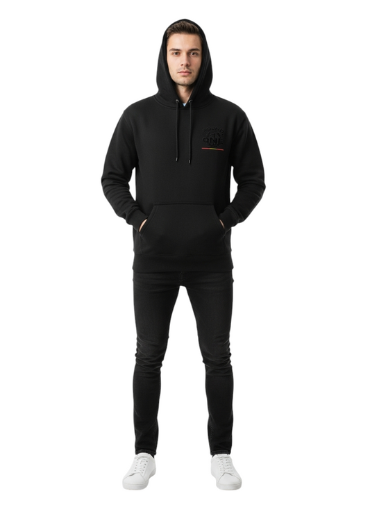 Sudadera de capucha logo Negro